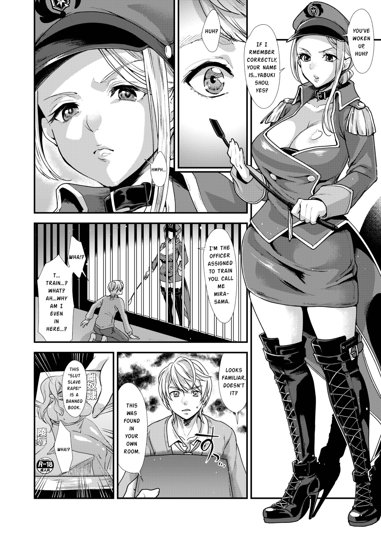 Hentai Manga Comic-Criminal Lust Training Record - A Futanari's Ass Fucking Plot-Read-5